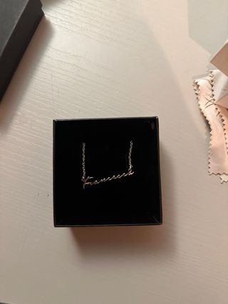 Collana con nome Francesca - oro