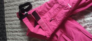 Pantalones esquí niña rosa