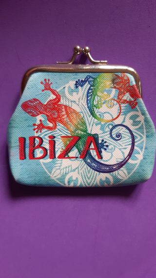 Monedero Ibiza - lagartos