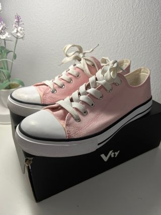 Zapatillas Vty rosa mujer - 41
