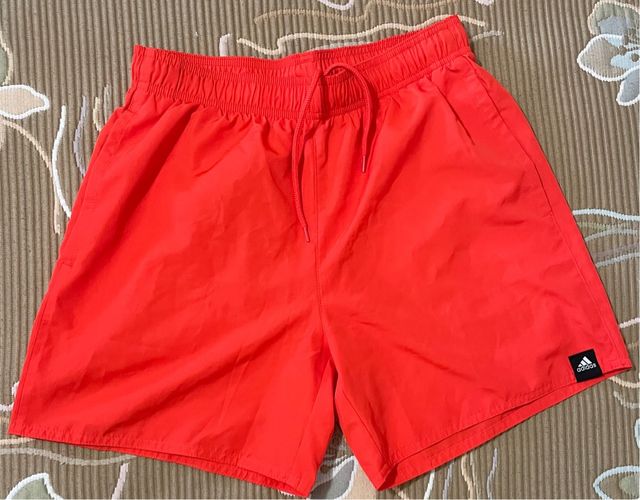Bañador hombre adidas rojo talla S