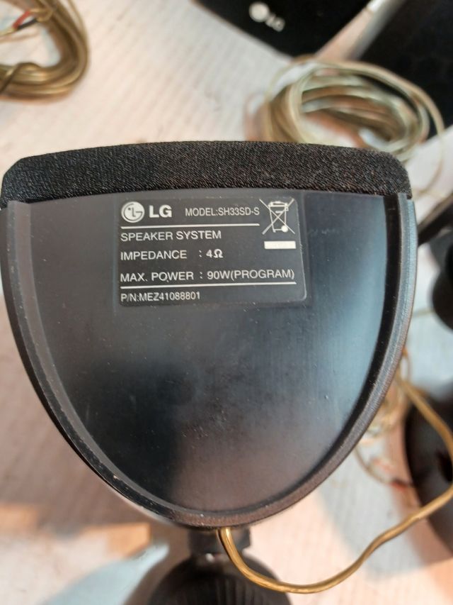 Altavoces 5.1 LG 150w SH33SD