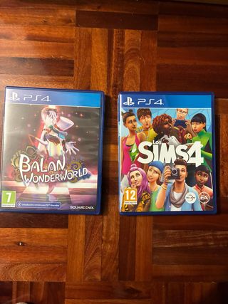 PS4 (PlayStation 4): Balan Wonderworld & Los Sims 