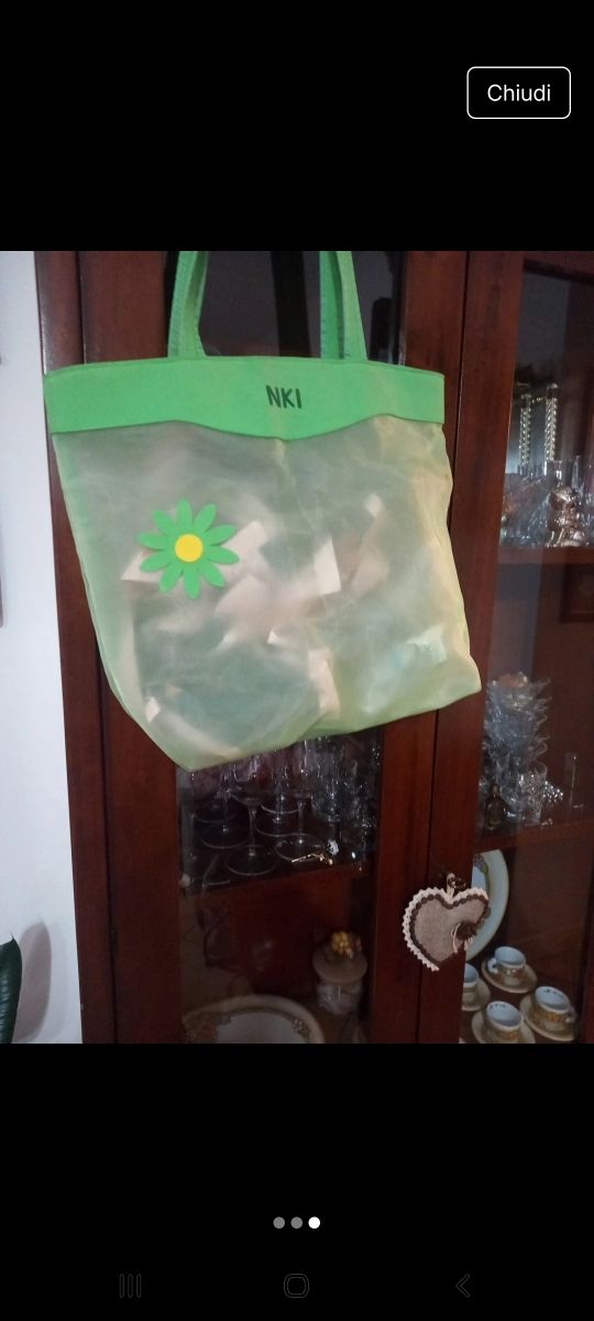 Borsa mare verde - NKI