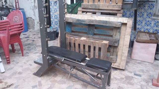 Press banca + superiore regolabile