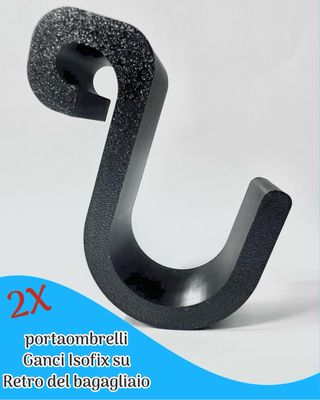 2 Supporti Ombrello ISOFIX Auto