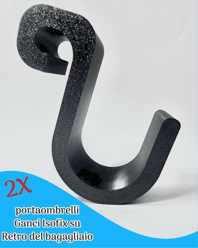 2 Supporti Ombrello ISOFIX Auto