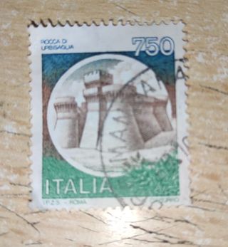 Francobollo Italia - Rocca di Urbisaglia