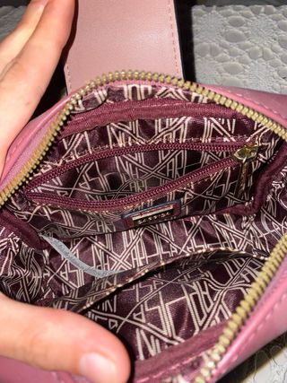 Borsetta a tracolla - Marrone Rosa