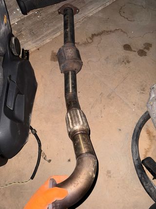 Línea escape Seat León 1.9 TDI