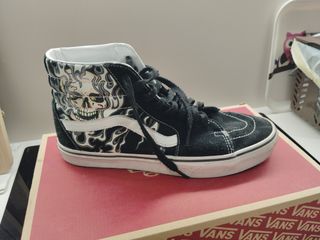 Old school Vans Sk8-Hi negras 10,5 / 44 España 