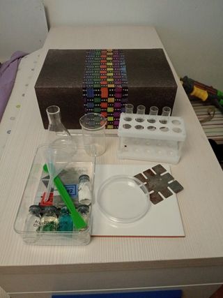 Kit Laboratorio Experimentos de cristal 