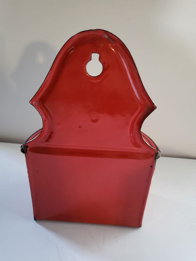 Harinero antiguo esmaltado