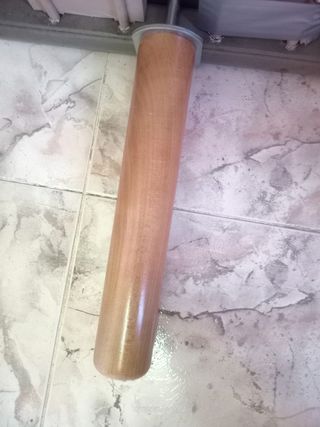 4 Patas somier Bodyflex -madera