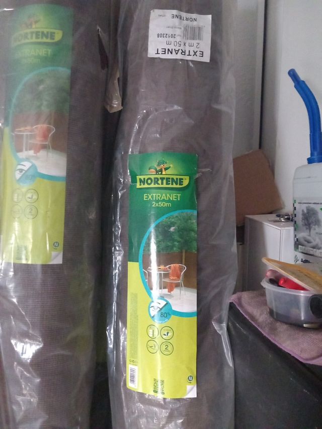 4Rollos NORTENE Extranet 2x50m Marrón