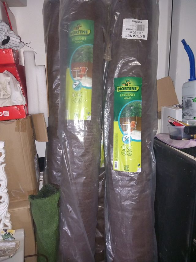 4Rollos NORTENE Extranet 2x50m Marrón