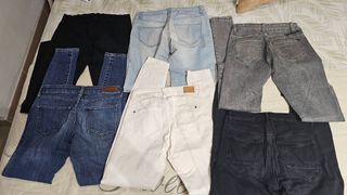 Pitillos varios colores -talla 32 y 34