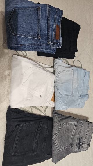 Pitillos varios colores -talla 32 y 34