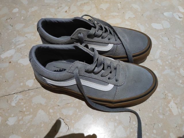 Vans Old Skool - Grises - Niño/a