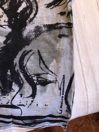 Camiseta Adolfo Domínguez - Gris y Negro