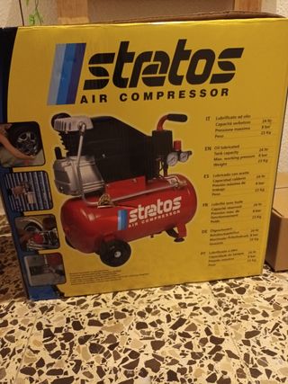 Compresor aire Stratos 24L - Nuevo