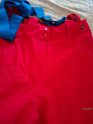 Pantalones esquí Boomerang rojos