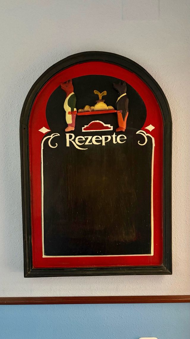 Pizarra de cocina o bar vintage