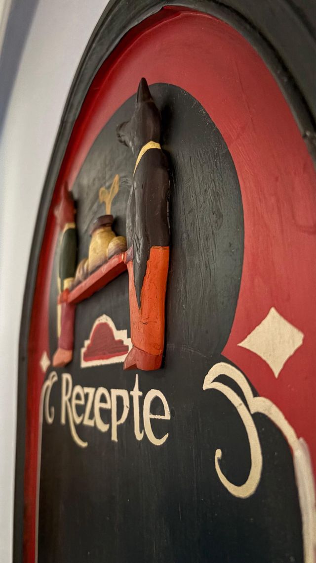 Pizarra de cocina o bar vintage