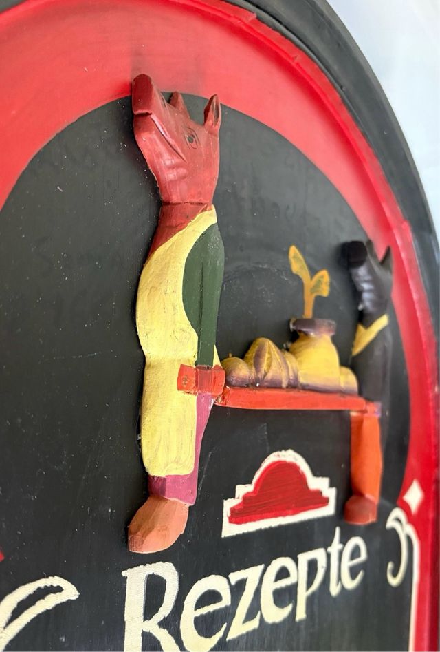 Pizarra de cocina o bar vintage