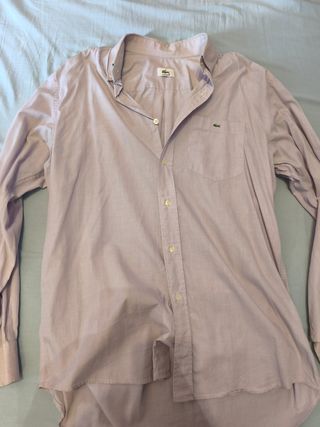 Camisa Lacoste morada