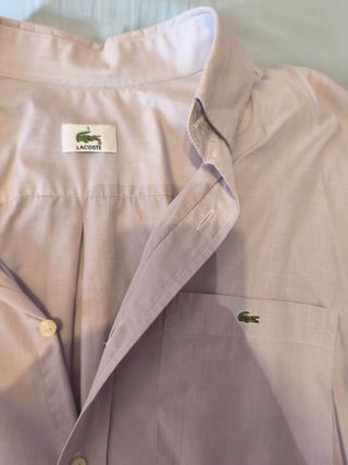 Camisa Lacoste morada