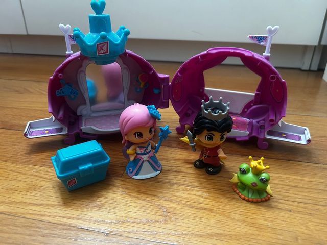 Carroza Cenicienta PinyPon +Figuras