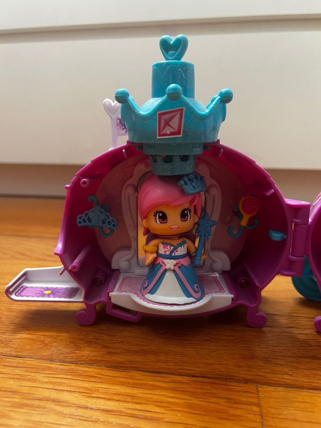 Carroza Cenicienta PinyPon +Figuras