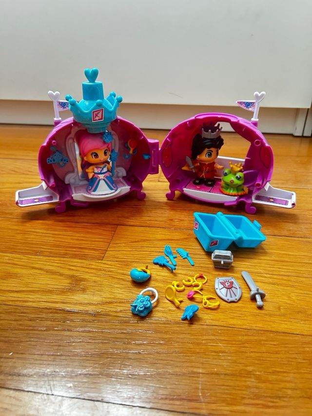 Carroza Cenicienta PinyPon +Figuras