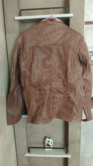 Giubbotto pelle Hugo Boss