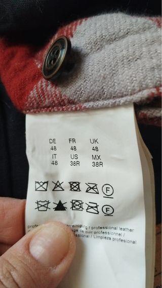 Giubbotto pelle Hugo Boss