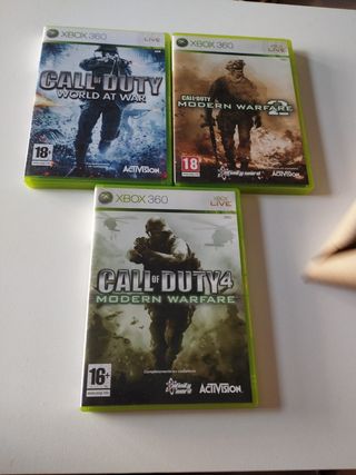 Pack de juegos Call of Duty para Xbox 360