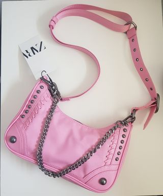 Bolso Zara rosa (estilo Y2K) NUEVO