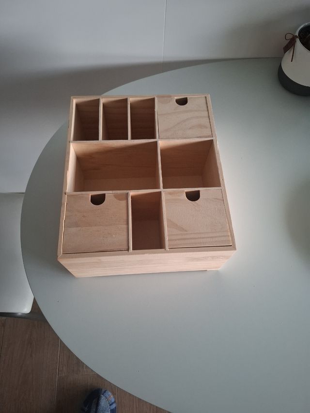 Organizador de madera - Estantería