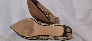Zapatos Zara - Tacones serpiente 39