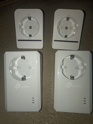 4 Extensores TP-Link 2 AV600 y 2 AV500