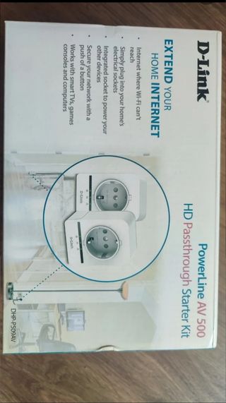 4 Extensores TP-Link 2 AV600 y 2 AV500