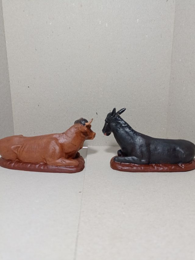 Figuras de Belén pesebre nacimiento terracota 