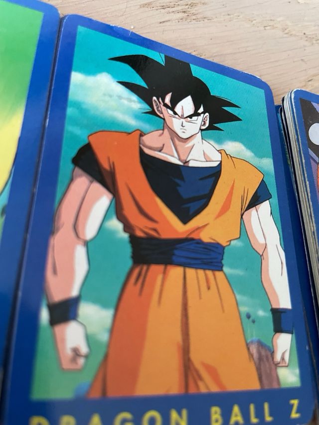 Cartas Dragon Ball Z Panini - Serie azul 1996