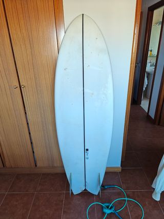 Tabla Surf Olaian Twin Fish 5'8- 35 L