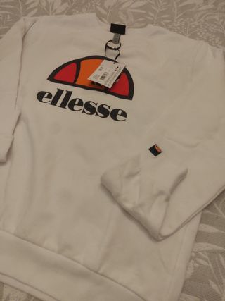 Sudadera ellesse blanca