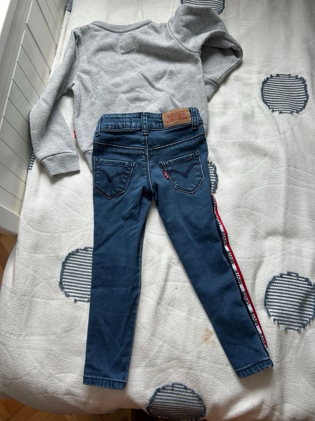 Lote ropa niña 4 años Levis-Zara