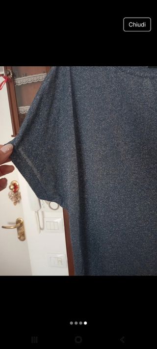 Maglia blu Donna - Top Estiva