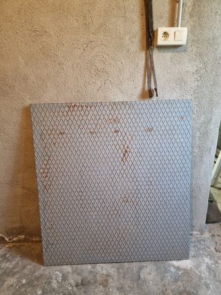 Rampa metálica portátil