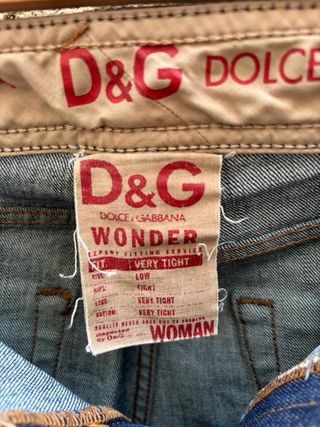 Vaqueros D&G (Dolce & Gabbana) mujer